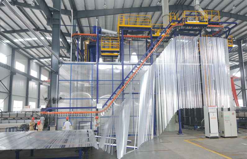 Fábrica de perfiles de aleación de aluminio