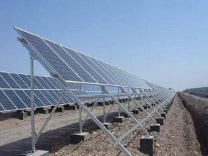 estante de montaje en tierra del módulo fotovoltaico solar
