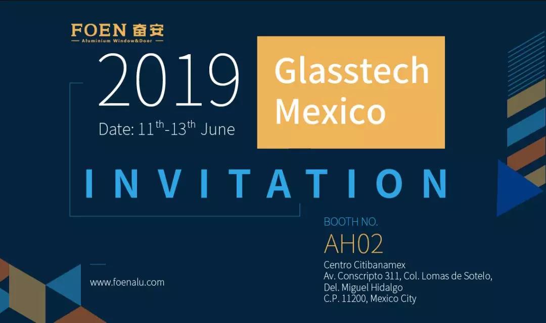 2019 exposición internacional de la industria del aluminio en puertas y ventanas de México.